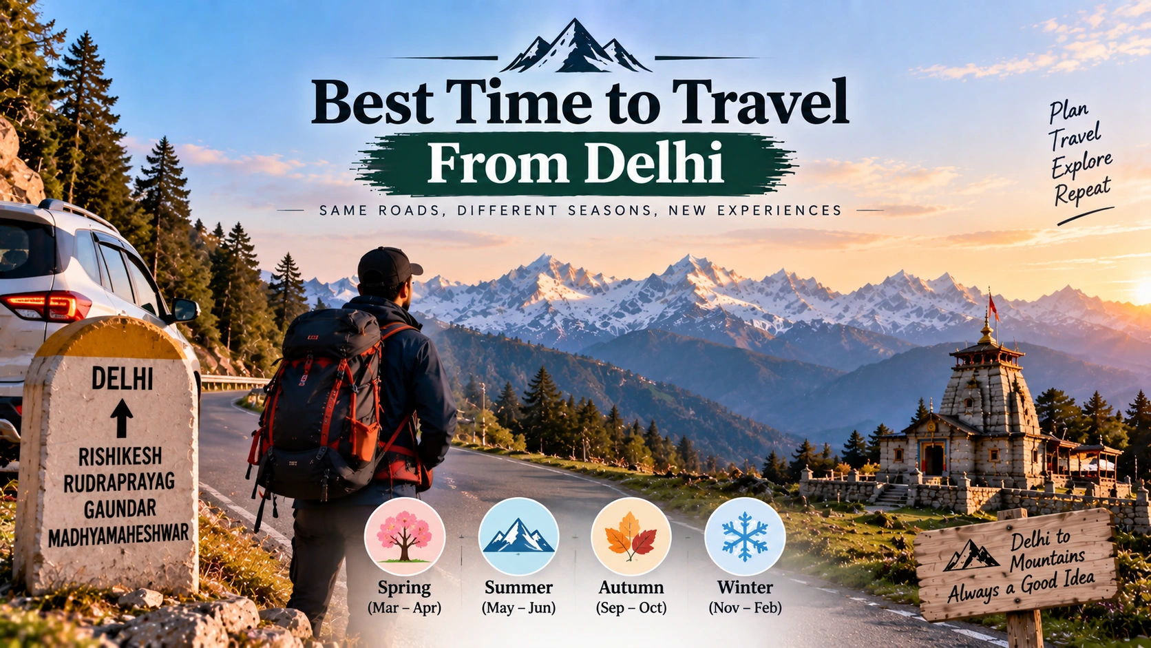 Best Time to Travel From Delhi