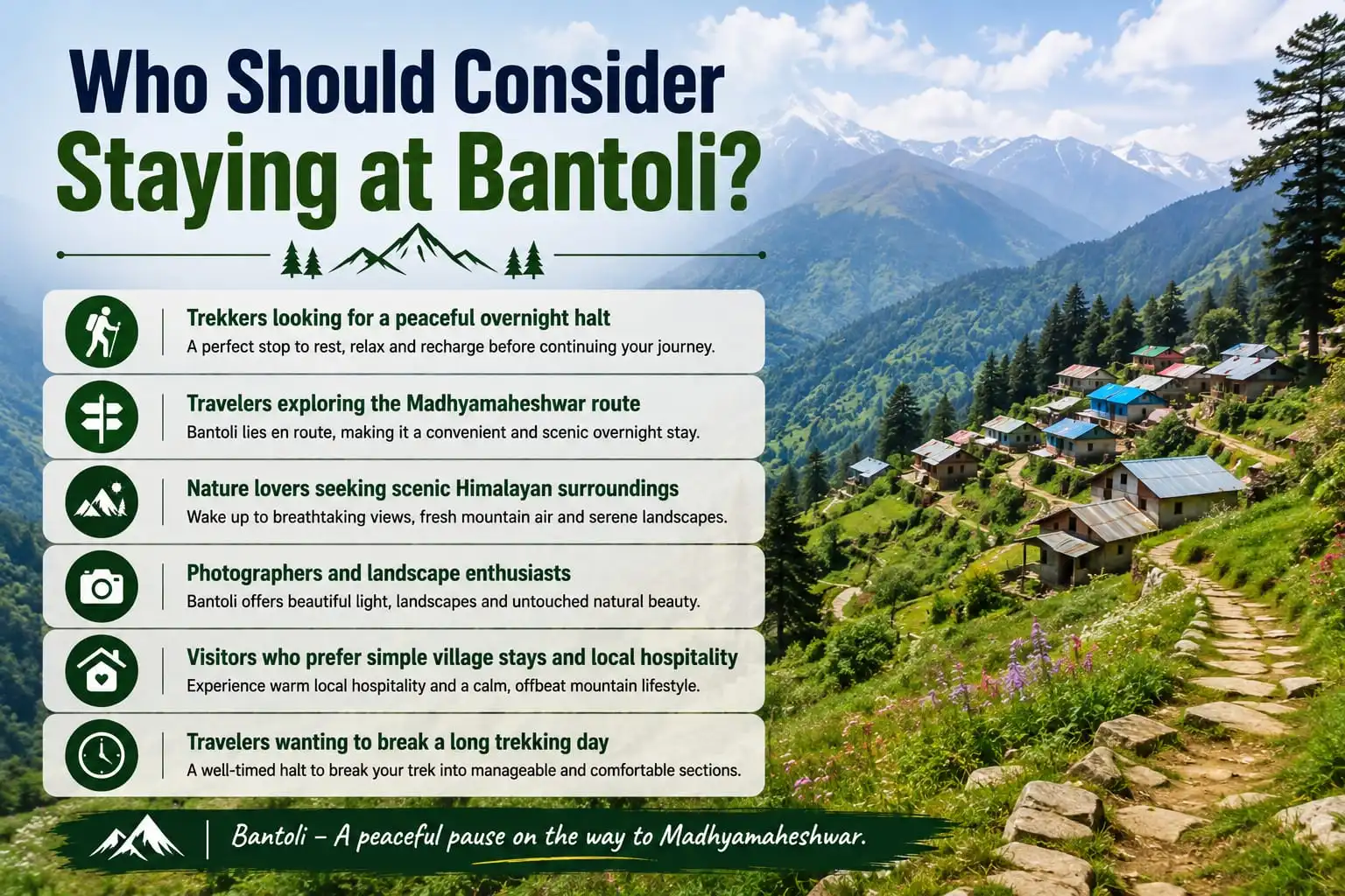 Who Should Consider Staying at Bantoli?
